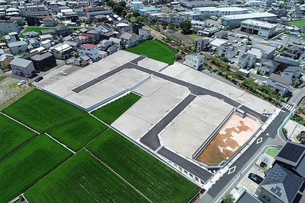 現地付近の航空写真