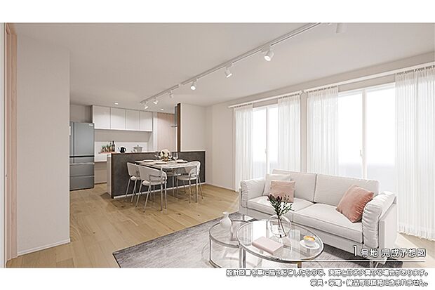 1号地　完成予想図