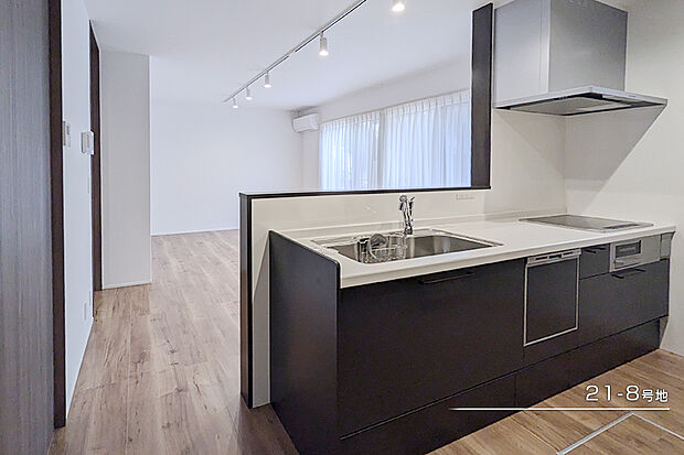 【21-8号地 キッチン】21-8号地