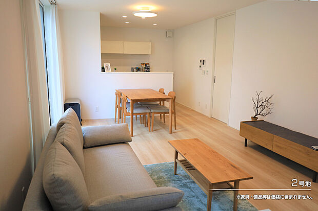 【2号地 リビング】2号地