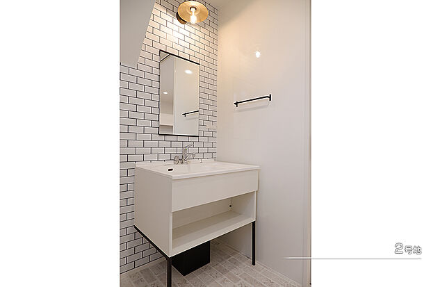 【2号地 洗面室】2号地