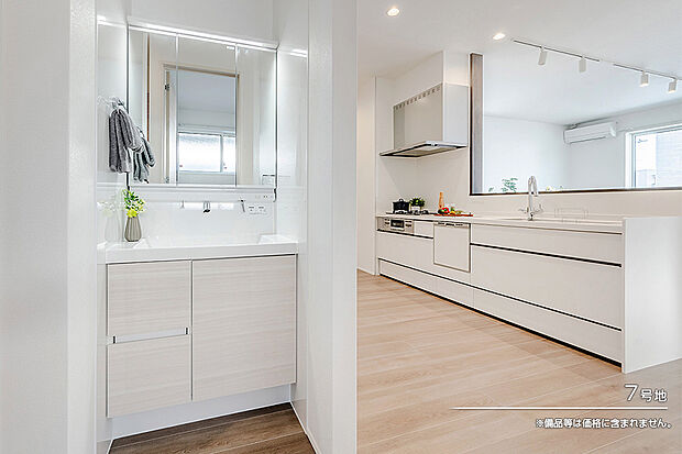 【7号地 洗面室】7号地