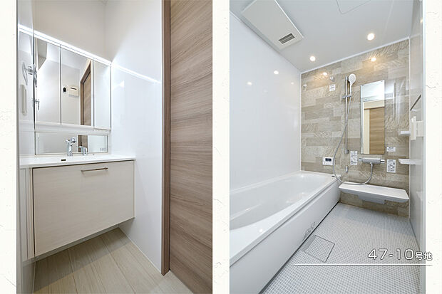 【47-10号地 浴室】47-10号地