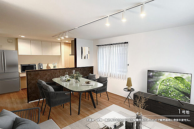 【1号地 リビング】1号地