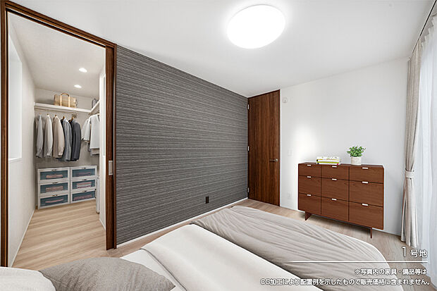 【1号地 主寝室】1号地