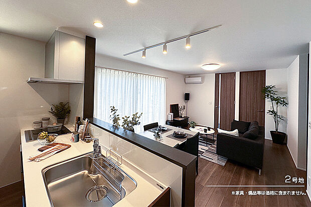 【2号地 リビング】2号地