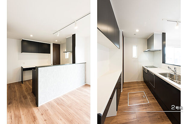 【2号地 キッチン】2号地