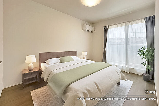 【2号地 主寝室】2号地