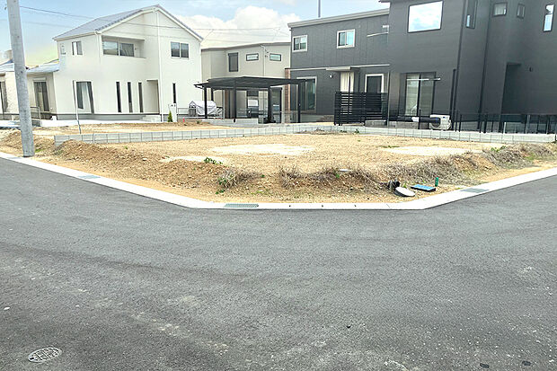 【2号地 前面道路含む現地写真】2号地