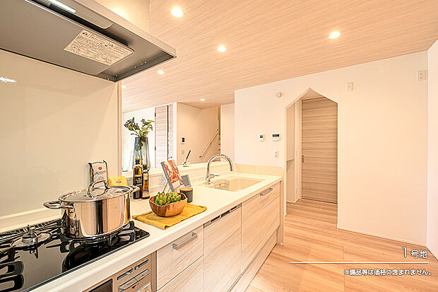 【1号地 キッチン】1号地