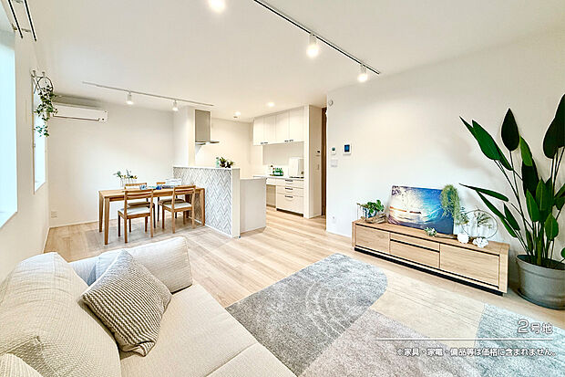 【2号地 リビング】2号地