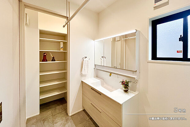 【3号地 洗面室】3号地