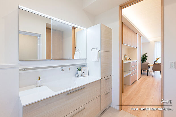 【A号地 洗面室】A号地