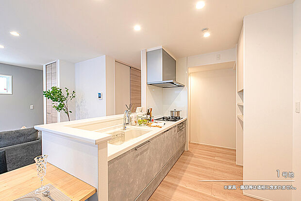 【1号地 キッチン】1号地