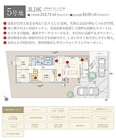 間取・外構植栽図は設計図書を基に描き起こしたもので実際とは多少異なる場合があります。 家具・家電・備品・車・自転車等は価格に含まれません。 