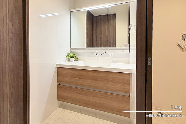 【1号地 洗面室】1号地