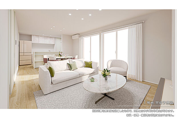 【11号地 リビング】完成予想図