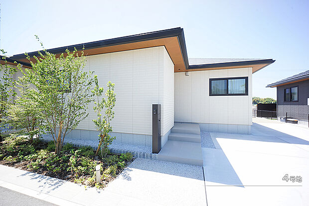 【4号地 庭・外構】4号地