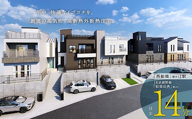 【JR船橋法典駅より徒歩14分の好立地】
閑静な住宅地にありながら、徒歩圏内にはスーパーや公園などが揃っており
通勤通学から子育てまで、幅広いニーズに応える分譲地です。