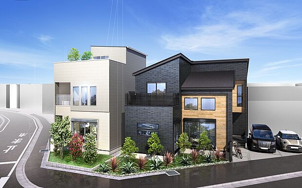 【モデルハウス完成予想図】
現地では1/10(土)より、モデルハウスを公開！
寒い冬だからこそ、外断熱工法「Kurumu」を実感するチャンスです。