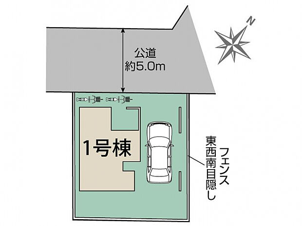相模原市南区東林間1丁目1棟 区画図