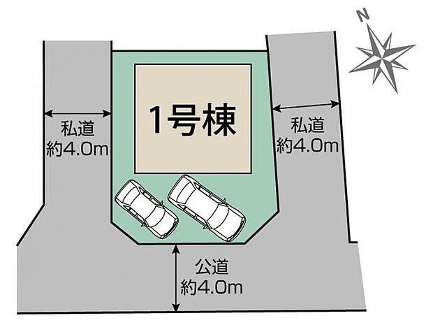 相模原市中央区上矢部5丁目2期1棟 区画図