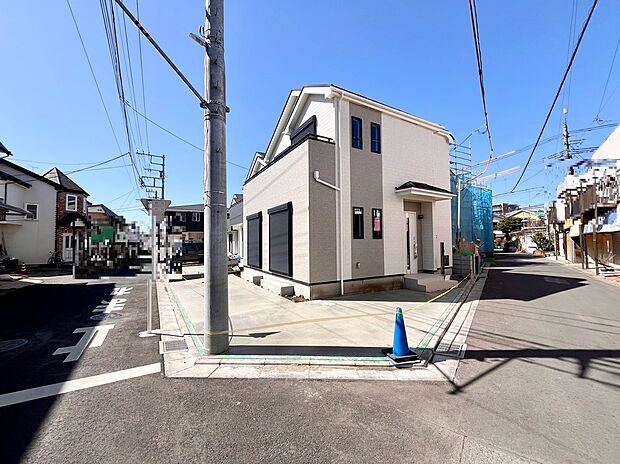 【販売現地】H号棟、外観