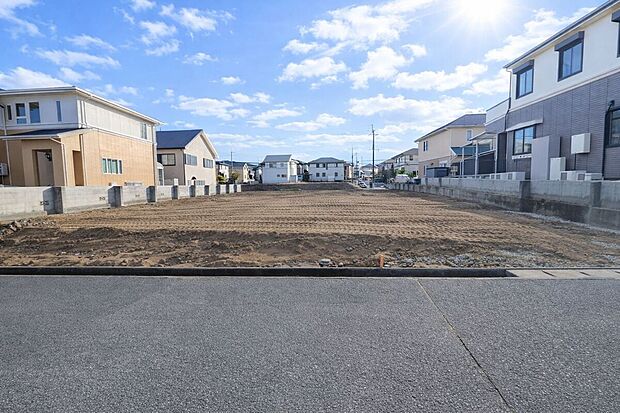 土地写真（2025年12月北側より撮影）