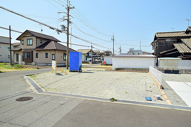 ゆとりある、敷地約47坪の角地区画！