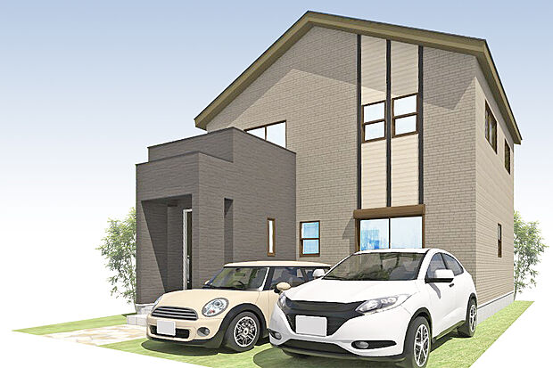 只今、外構工事中!内覧できます。(11号地 モデルハウス)