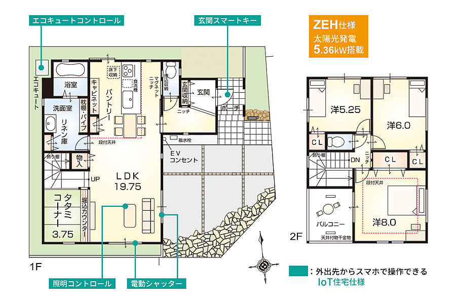 1号地 モデルハウス【ZEH仕様 + IoT住宅仕様付】