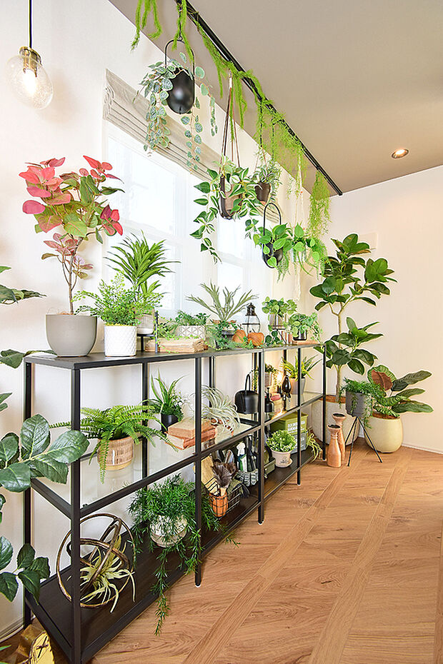 【緑に憩うグリーンスペース】（4号地モデルハウス）