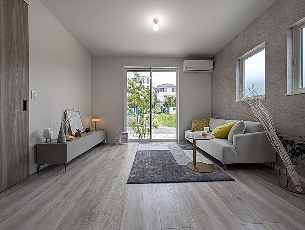 【2号地リビング】