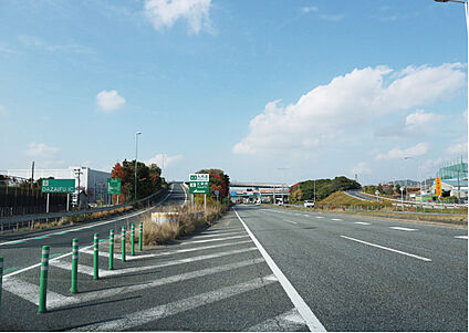 福岡都市高速「水城」IC 1800m