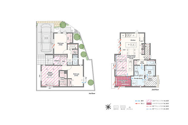 【4LDK】4LDK＋土間収納＋パントリー＋ウォークインクローゼット