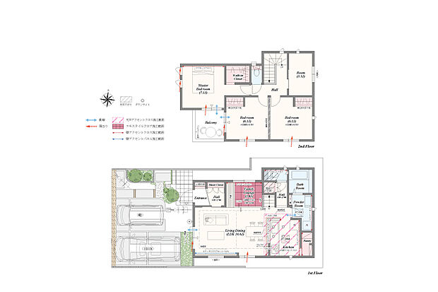 【4LDK(3LDK対応可※別途有償)】4LDK(3LDK対応可※別途有償)+ファミリーラウンジ+土間収納+パントリー+リネン庫+ウォークインクローゼット