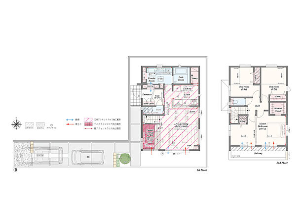 【3LDK(4LDK対応可※別途有償)】3LDK(4LDK対応可※別途有償)+ファミリーラウンジ+土間収納+パントリー+リネン庫+ウォークインクローゼット