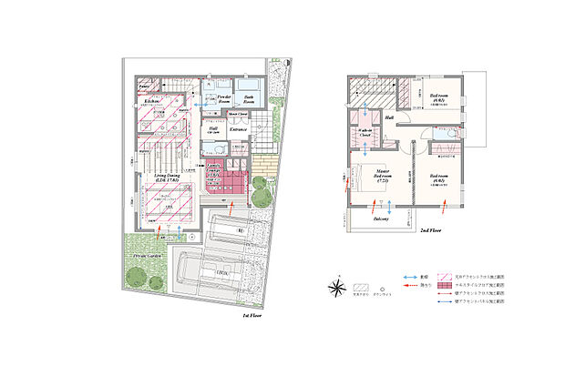 【3LDK(2LDK対応可※別途有償)】3LDK(2LDK対応可※別途有償)+ファミリーラウンジ+土間収納+パントリー+リネン庫+ウォークインクローゼット