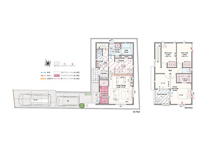 3LDK（2・4LDK対応可※別途有償）＋フレキシブルスペース＋土間収納＋パントリー＋リネン庫＋ウォークインクローゼット 