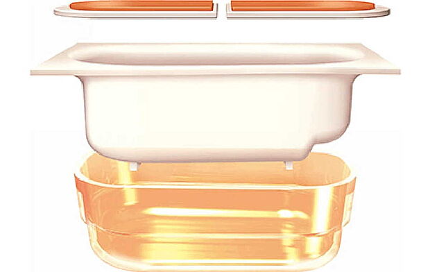 【【4時間で-2.5℃以内の温度低下を実現 高断熱浴槽】】浴槽と保温フタのダブル保温構造で温度低下しにくい浴槽。
追い炊きの頻度を減らすことで家計にも優しく、いつでもポカポカバスタイムをお楽しみ頂けます。
※画像はイメージです。