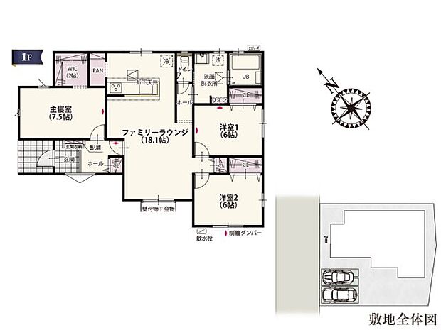 【3LDK】JR宇都宮線「小山」駅：徒歩33分（2600ｍ） 小山市立小山第三小学校：徒歩9分（650ｍ） 小山市立小山第二中学校：徒歩23分（1800ｍ） あけぼの保育園：徒歩10分（750ｍ） 業務スーパー 小山神鳥谷店：徒歩12分（900ｍ） ジョイフーズ 小山城南店：徒歩17分（1300ｍ） ウエルシア 小山神鳥谷店：徒歩4分（290ｍ） 小山市役所 城南出張所：徒歩23分（1800ｍ） 中渋辺公園：徒歩2分（140ｍ） 樹レディースクリニック：徒歩3分（200ｍ） 星野病院：徒歩5分（350ｍ）