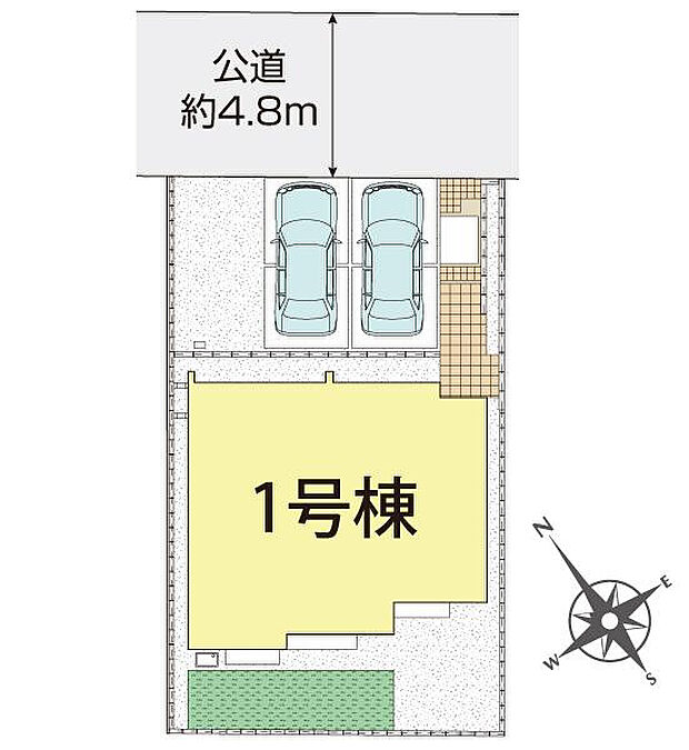 四街道市旭ケ丘2丁目1棟 区画図