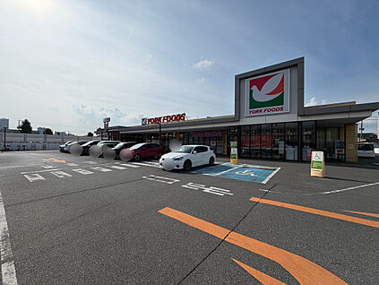 ヨークフーズ都町店 421m