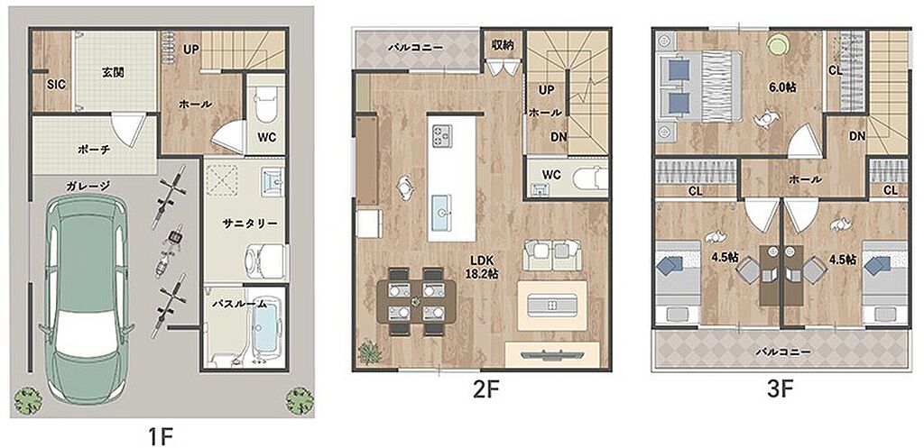 【間取り図】