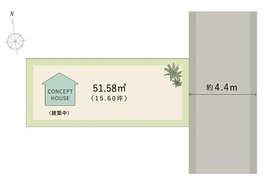  【全体区画図】
大阪メトロ谷町線「喜連瓜破」駅まで徒歩12分の立地。3階建て、3LDKコンセプトハウス建築中です。1台分のカースペース(車種による)付き◎
