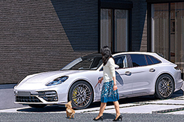 【【2台対応可能カースペース】】2台停められるカースペースをご用意。お買い物や家族の送迎、休日のレジャーに活躍します。※駐車可能な車種には制限があります。