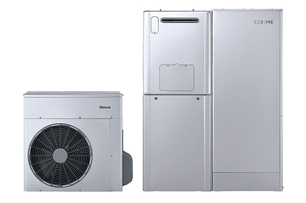 【【ECO ONE X5(70L)】】ガスと電気の特性を併用したハイブリッド給湯・暖房システム。電気で効率よくお湯を沸かし、ガスで使いたい時にいつでも給湯を実現。光熱費を抑え、エコで快適な暮らしを実現します。※ウルトラファインバブル搭載