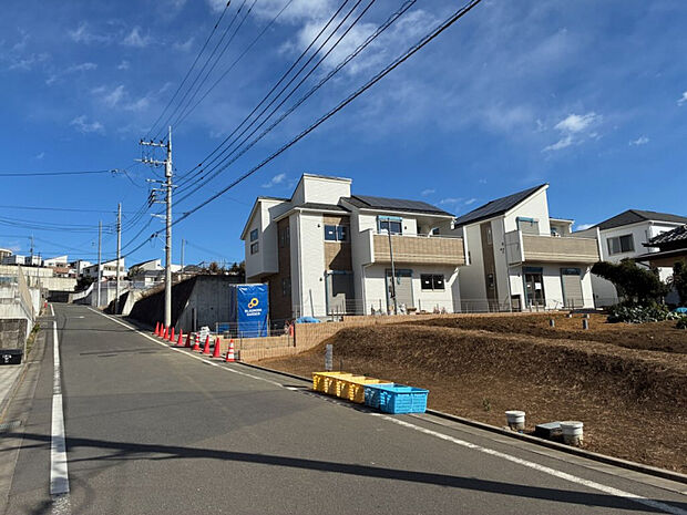 前面道路（2）（2026年1月25日撮影）　