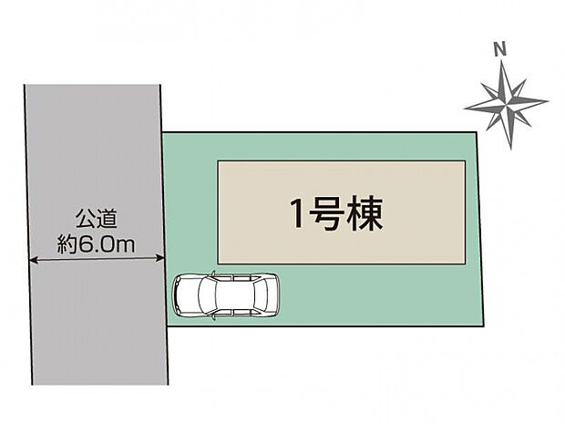 小平市花小金井3丁目1棟 区画図