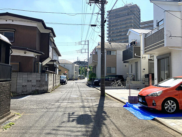 前面道路（2）前面道路は幅員約5.0mの公道に面しています。　